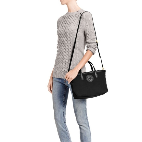 SOLD Tory Burch Marion Whip Stitch Nylon Crossbody - Picture 11 of 11